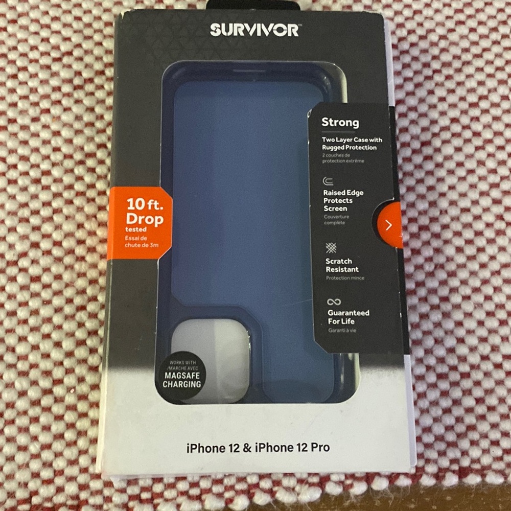 Survivor iPhone and IPhone 12 Pro phone case